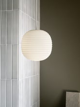 Load image into Gallery viewer, NEW WORKS | Lantern Pendant - Frosted White Opal Glass - Medium