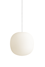 Load image into Gallery viewer, NEW WORKS | Lantern Pendant - Frosted White Opal Glass - Medium