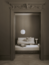 Load image into Gallery viewer, NEW WORKS | Lantern Pendant - Frosted White Opal Glass - Small