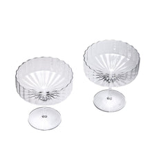 Load image into Gallery viewer, MODERNISM x Lara K | Cullinan Crystal Champagne Coupe Glasses (Set Of 2)