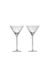 Load image into Gallery viewer, MODERNISM x Lara K | Cullinan Crystal Martini Glasses (Set Of 2)