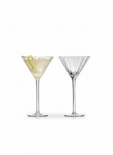 Load image into Gallery viewer, MODERNISM x Lara K | Cullinan Crystal Martini Glasses (Set Of 2)