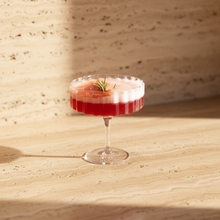 Load image into Gallery viewer, MODERNISM x Lara K | Cullinan Crystal Champagne Saucer Glasses (Set Of 2)