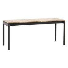 Load image into Gallery viewer, &Tradition | Ville AV27 Bench - Outdoor - Teak & Warm Black