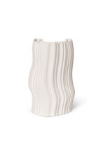 Load image into Gallery viewer, Ferm Living Moire Vase - Off White - Large