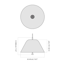 Afbeelding in Gallery-weergave laden, Audo Copenhagen | Zweefhanger van Afteroom Studio - Groot 40 cm (meerdere afwerkingen beschikbaar)