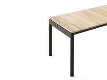 Load image into Gallery viewer, &Tradition | Ville AV28 Bench - Outdoor - Teak & Warm Black