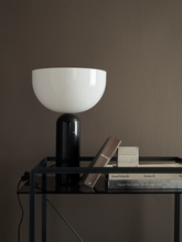 Load image into Gallery viewer, NEW WORKS | Kizu Table Lamp - Black Marquina Marble, Small
