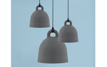 Charger l'image dans la galerie, NORMANN COPENHAGEN | Bell Lamp - Grey (Multiple Sizes)