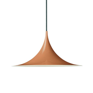 GUBI | Semi Pendant - Medium, 47cm - Roasted Pumpkin Gloss