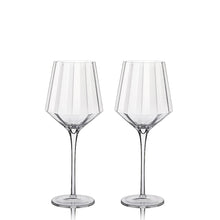 Load image into Gallery viewer, MODERNISM | Cullinan Crystal Red Wine Glasses
