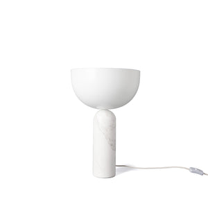 NEW WORKS | Kizu Table Lamp - White Marble, Large