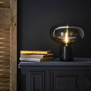 New Works Karl-Johan Table Lamp - New Without Box - Black Marble