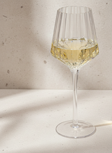 Load image into Gallery viewer, MODERNISM x Lara K | Cullinan Crystal White Wine Glasses
