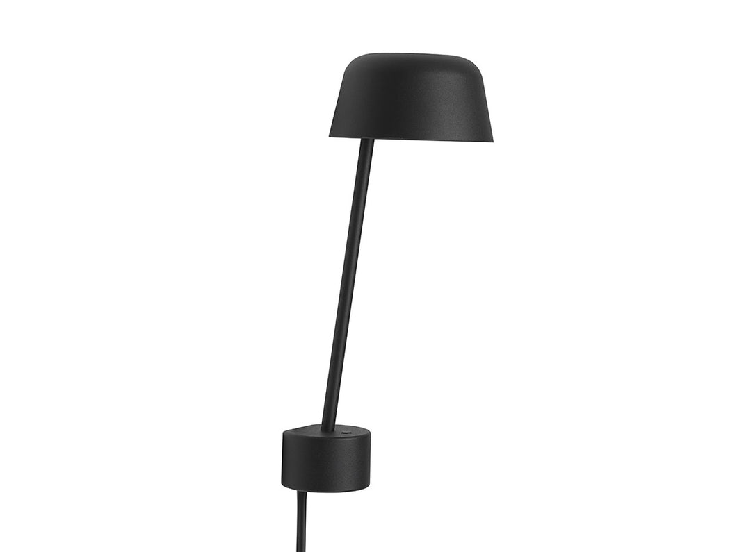 MUUTO | Lean Wall Lamp - Black