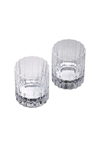 MODERNISM | Cullinan Crystal Whiskey Tumbler Glasses (Set Of 2)