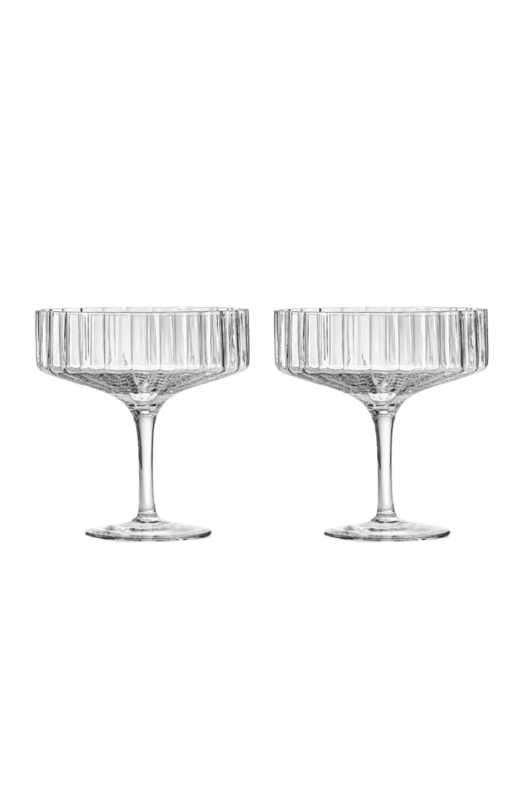 MODERNISM | Cullinan Crystal Champagne Coupe glasögon