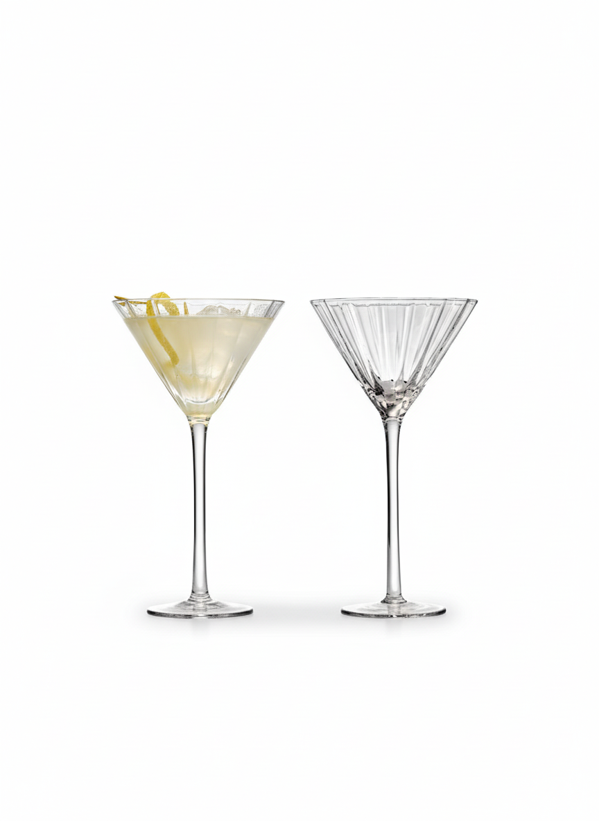 MODERNISM x Lara K | Cullinan Crystal Martini Glasses (Set Of 2)