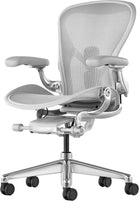 Afbeelding in Gallery-weergave laden, Herman Miller | Aeron Chair with Mineral Frame with Polished Aluminum Base
