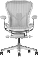 Afbeelding in Gallery-weergave laden, Herman Miller | Aeron Chair with Mineral Frame with Polished Aluminum Base
