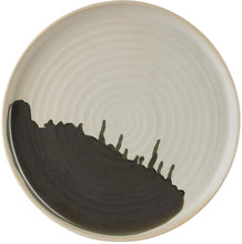 Load image into Gallery viewer, Ferm Living | Omhu Plate Medium Off White/Charcoal 26.5cm
