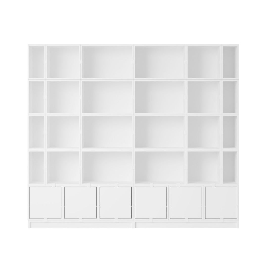 MUUTO |  Stacked System Bookcase - Configuration 1