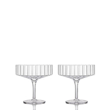 Load image into Gallery viewer, MODERNISM | Cullinan Crystal Champagne Coupe Glasses (Set Of 2)

