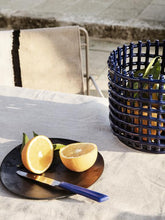 Load image into Gallery viewer, FERM LIVING | Ceramic Basket - Blue (Multiple Sizes Available)
