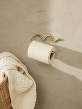 Load image into Gallery viewer, FERM LIVING | Curvature Toilet Paper Holder - Brass
