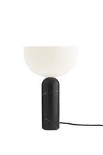 Load image into Gallery viewer, NEW WORKS | Kizu Table Lamp - Black Marquina Marble, Large
