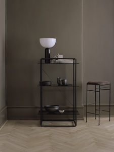 NEW WORKS | Kizu Table Lamp - Black Marquina Marble, Large