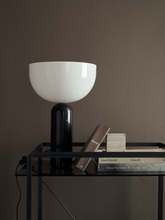 Load image into Gallery viewer, NEW WORKS | Kizu Table Lamp - Black Marquina Marble, Small
